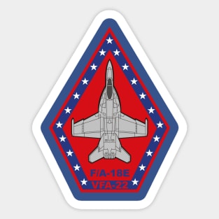 VFA-22 Fighting Redcocks - F/A-18 Sticker